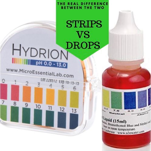 A Tale of Two pH strips vs pH drops